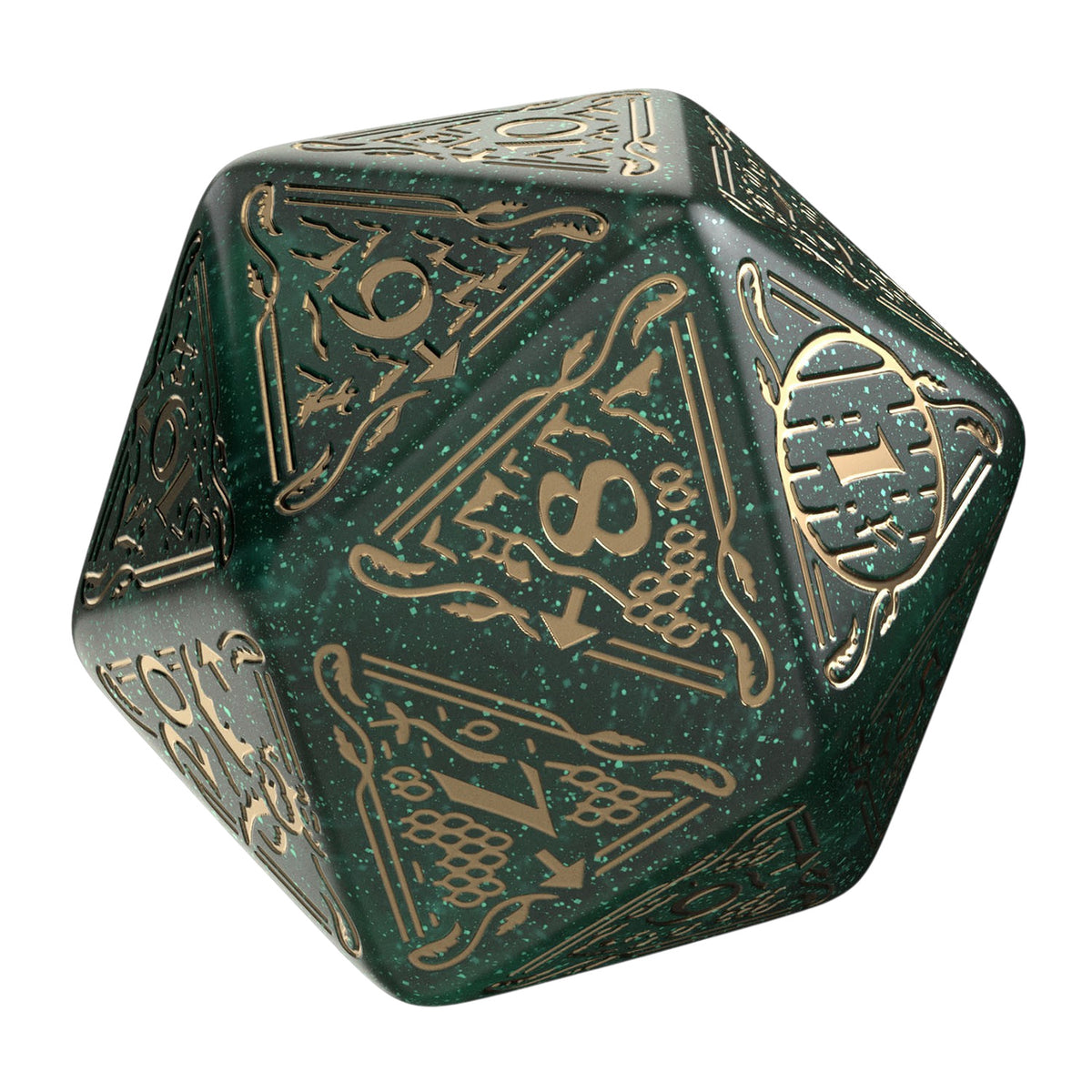 Image produit Le Hobbit - Verdant TCG dé D20 jumbo