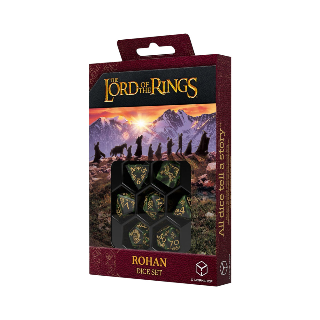 Produktbild Der Herr der Ringe - Rohan RPG Würfel Set 7tlg