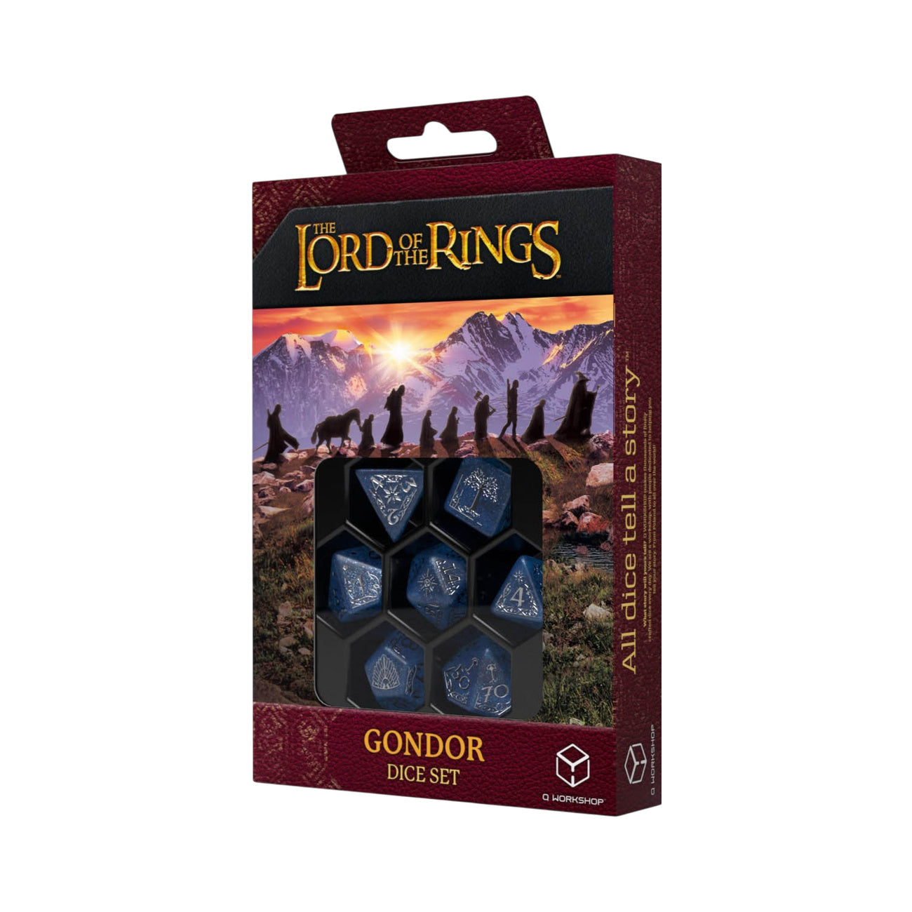 Product image The Lord of the Rings - Gondor RPG Dice Set (7 pcs)