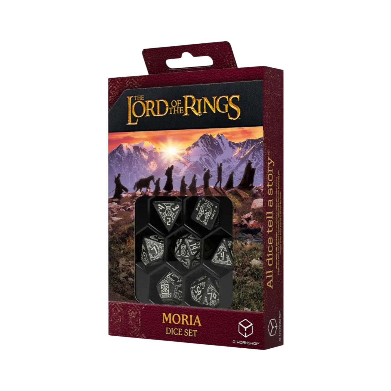 Product image The Lord of the Rings - Moria RPG Dice Set 7 pcs