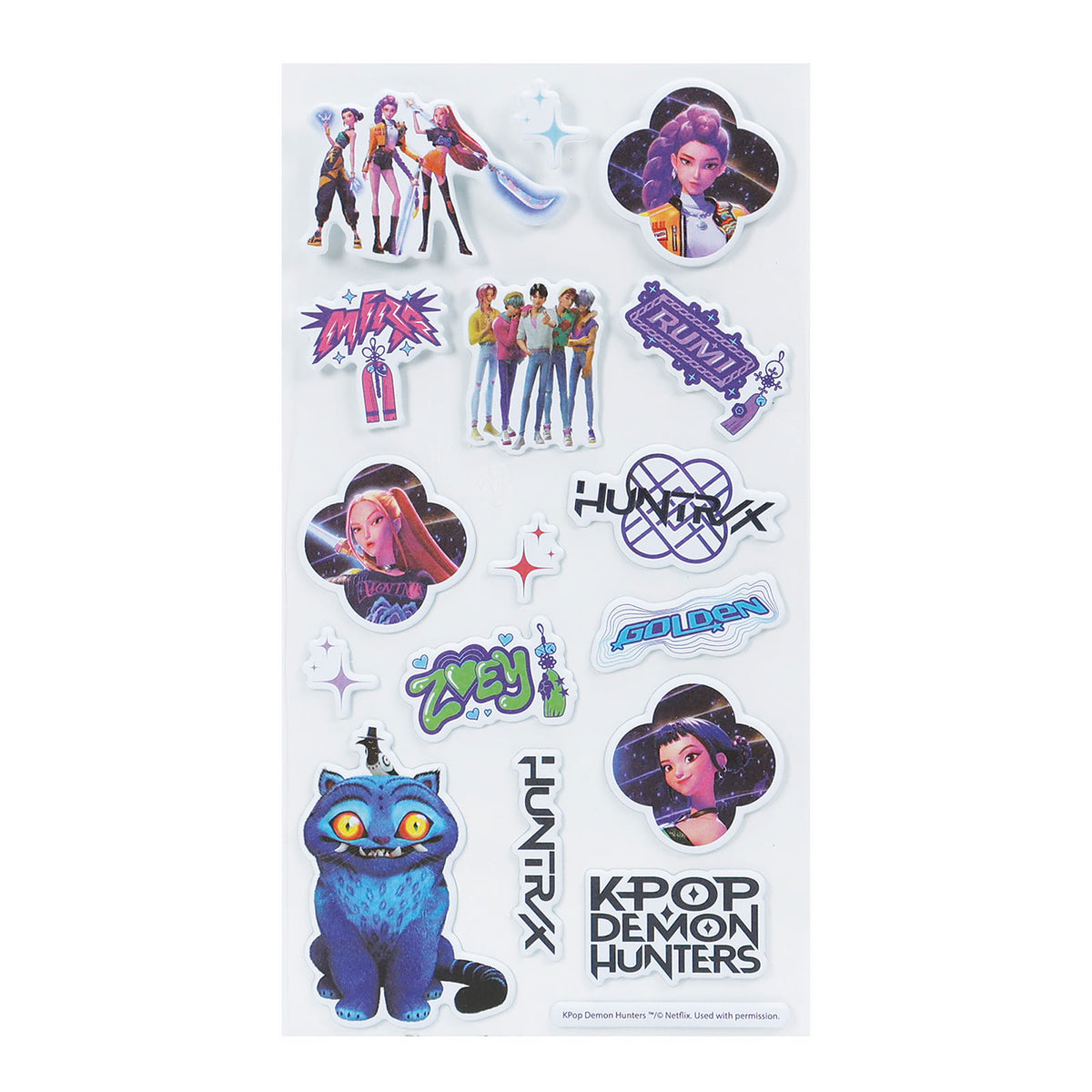 Produktbild KPop Demon Hunters - Sticker Set