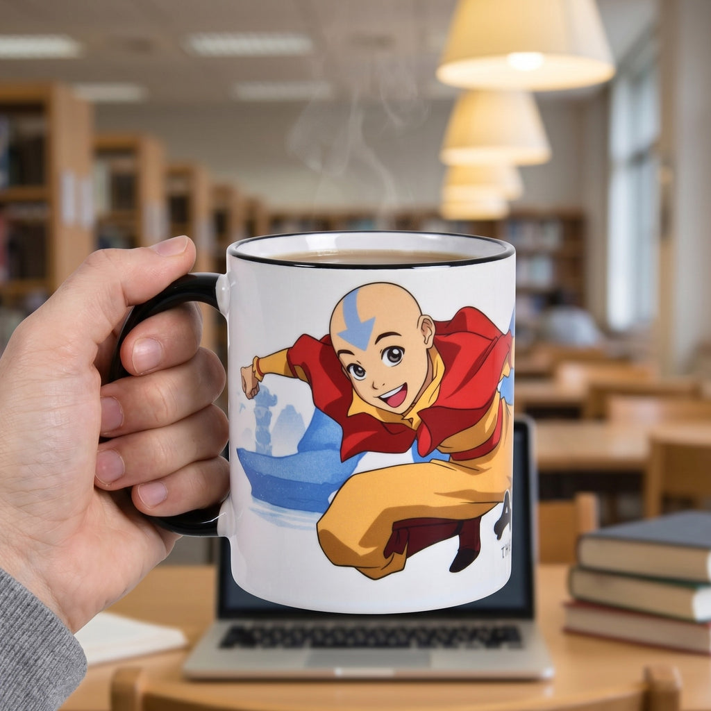 Image produit Avatar Le dernier maître de l’air - Mug Aang Pose