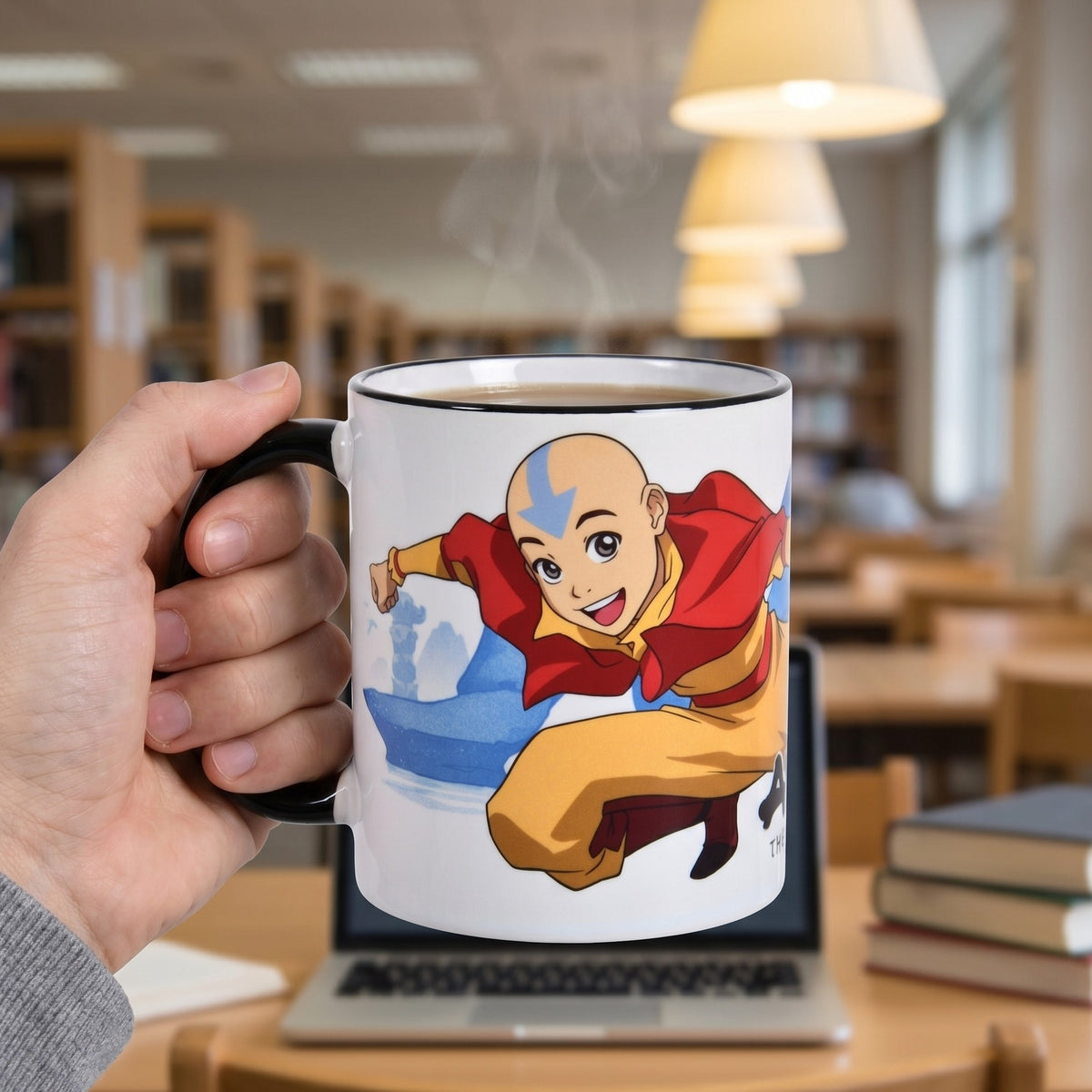Image produit Avatar Le dernier maître de l’air - Mug Aang Pose