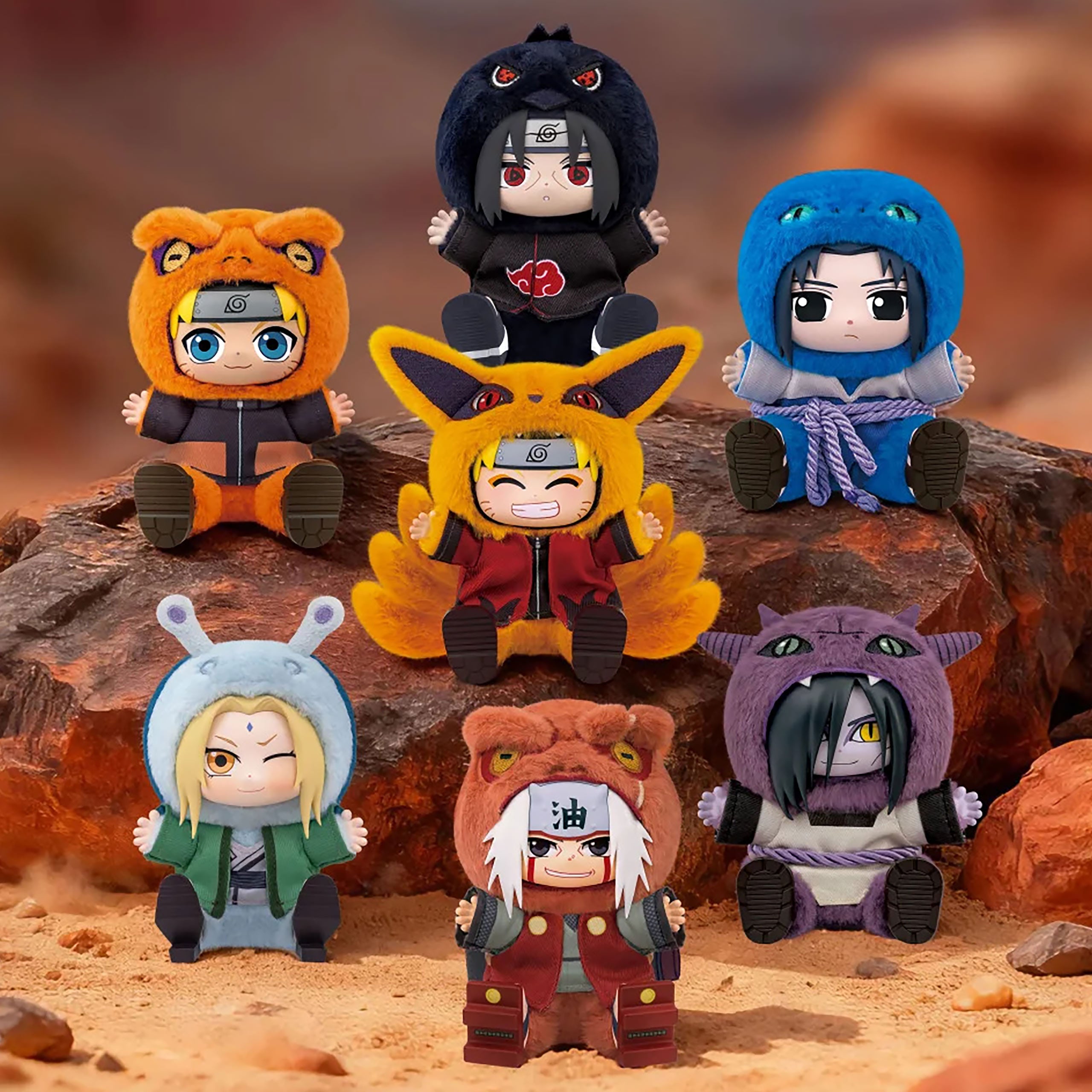 Produktbild Naruto - Cute Beasts Mystery Plüsch Figur