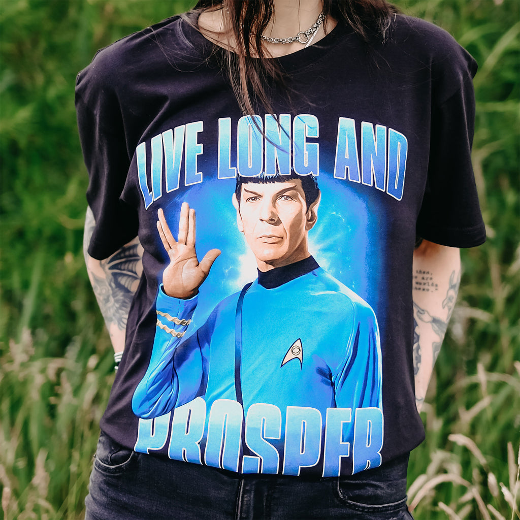 Immagine del prodotto T-shirt Spock Live Long And Prosper - Star Trek