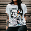 Immagine del prodotto Star Trek - T-Shirt retrò Warp 1 bianca