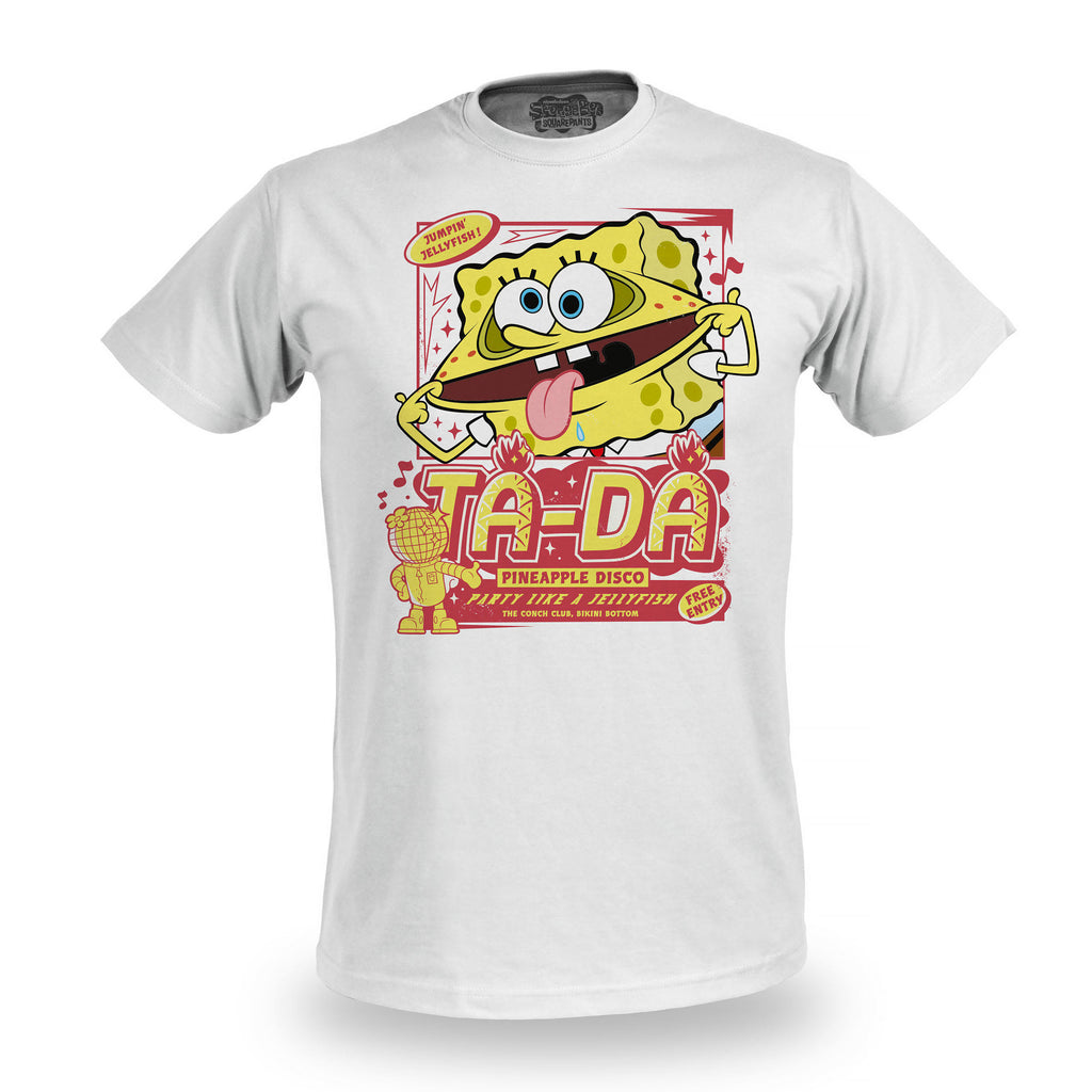 Image produit Bob l’Éponge - Party Like a Jellyfish T-shirt blanc