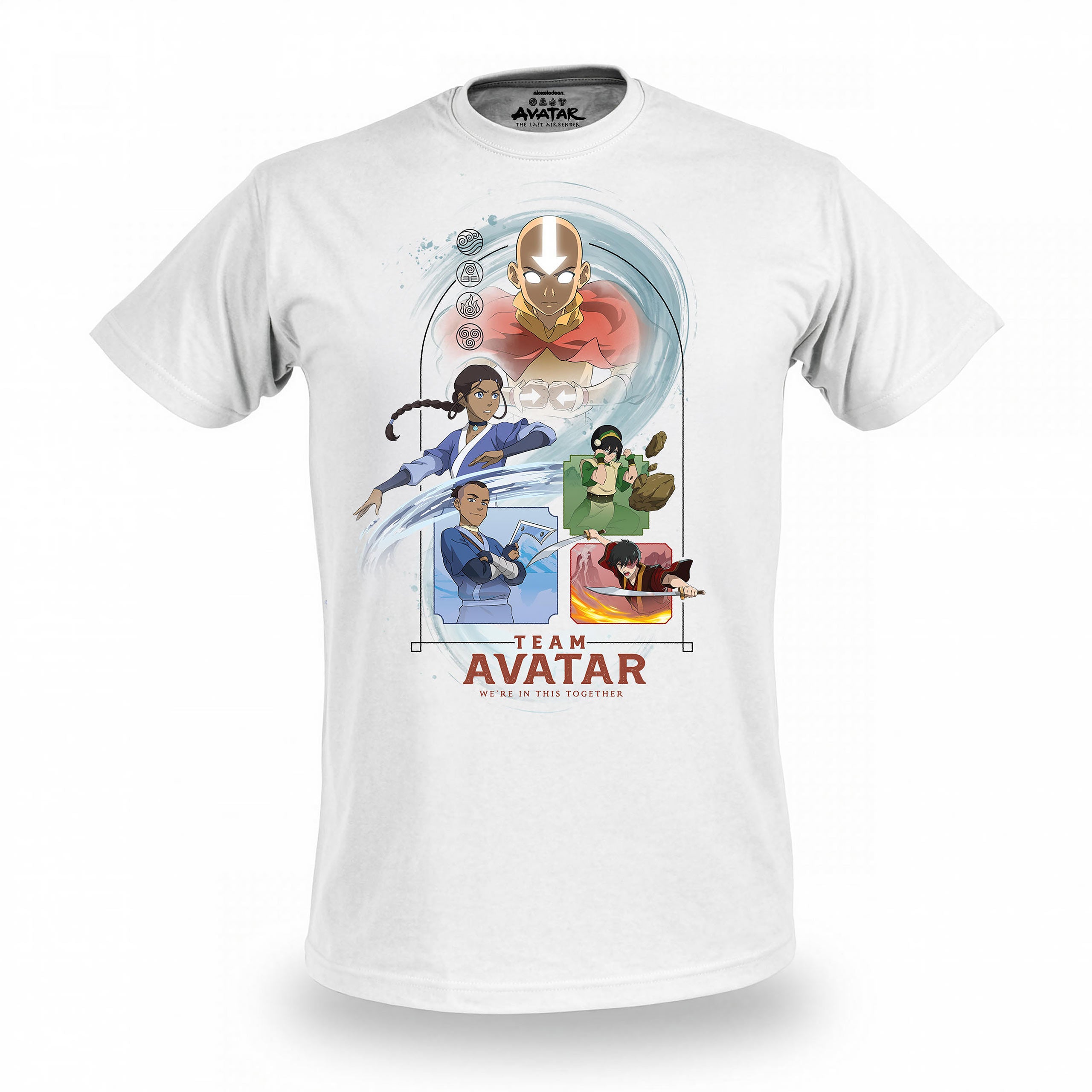 Immagine del prodotto T-shirt Team Avatar bianca