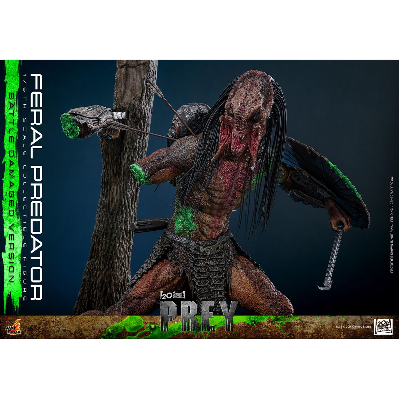 Immagine del prodotto Prey - Action figure Feral Predator 1:6 Battle Damaged Version