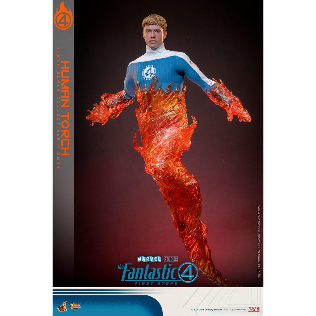 Image produit Les Quatre Fantastiques : First Steps - Figurine d’Exception Human Torch 1:6