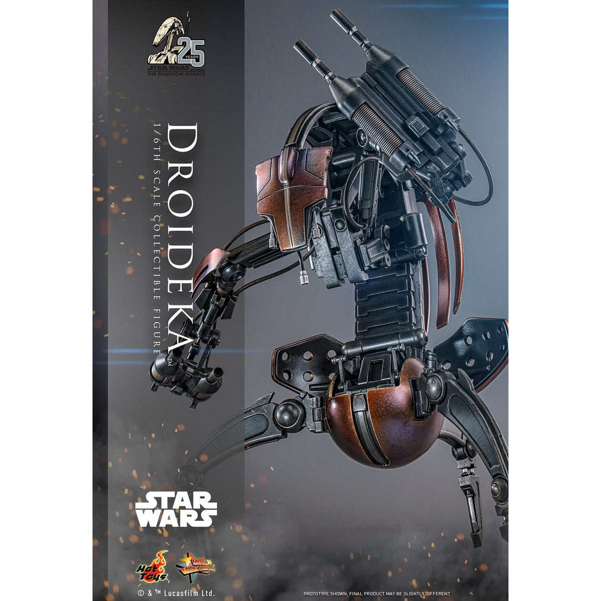 Immagine del prodotto Star Wars Episodio I - Droideka Masterpiece action figure 1:6