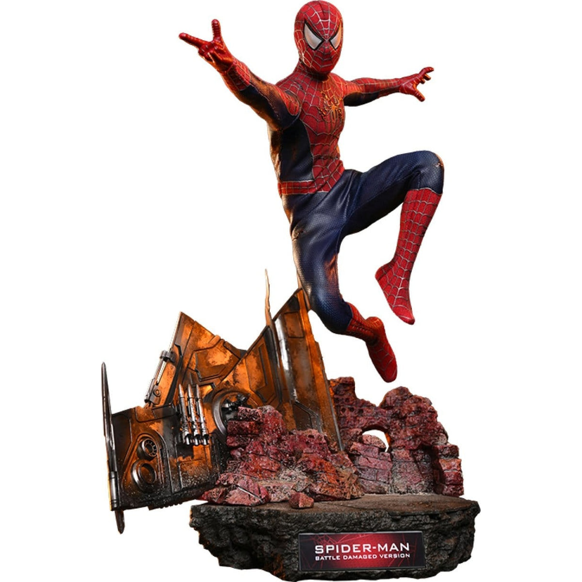Immagine del prodotto Marvel - Action figure Spider-Man Masterpiece 1:6 Battle Damaged Version