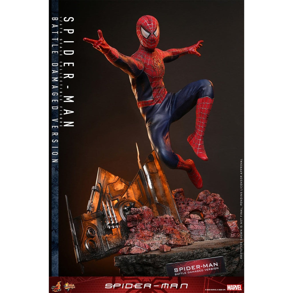 Immagine del prodotto Marvel - Action figure Spider-Man Masterpiece 1:6 Battle Damaged Version