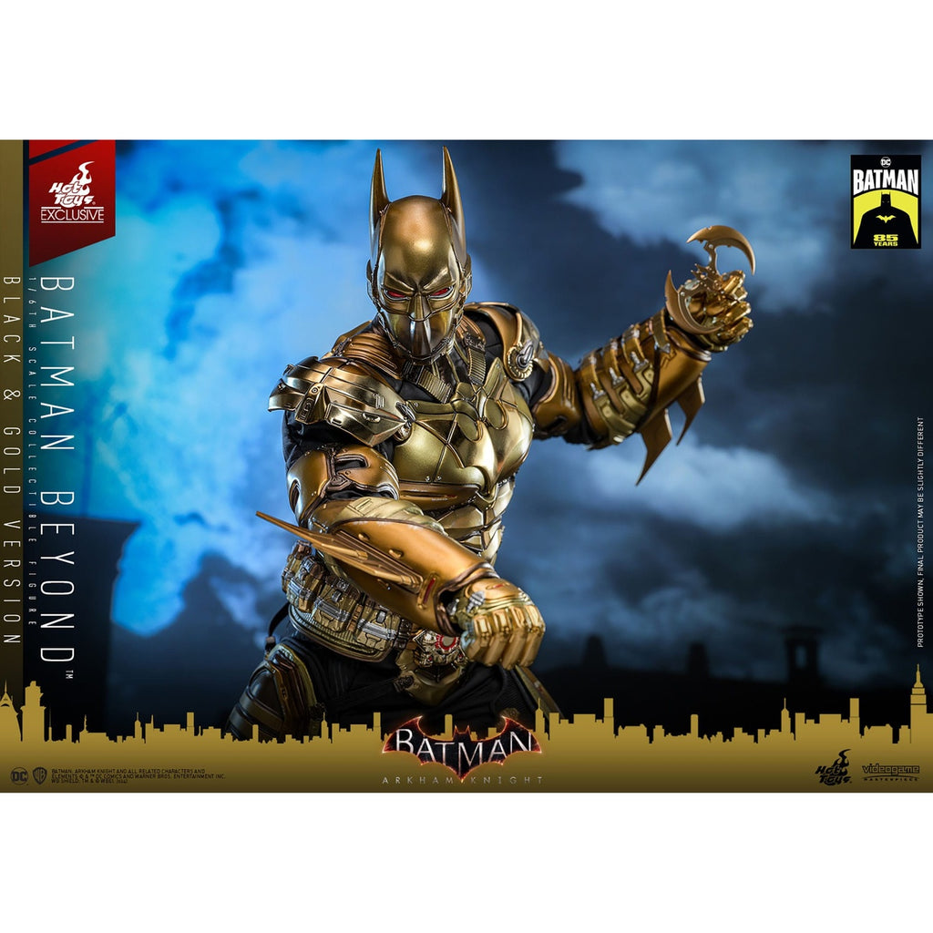 Produktbild Batman: Arkham Knight - Batman Beyond Masterpiece Actionfigur 1:6 Black & Gold Version