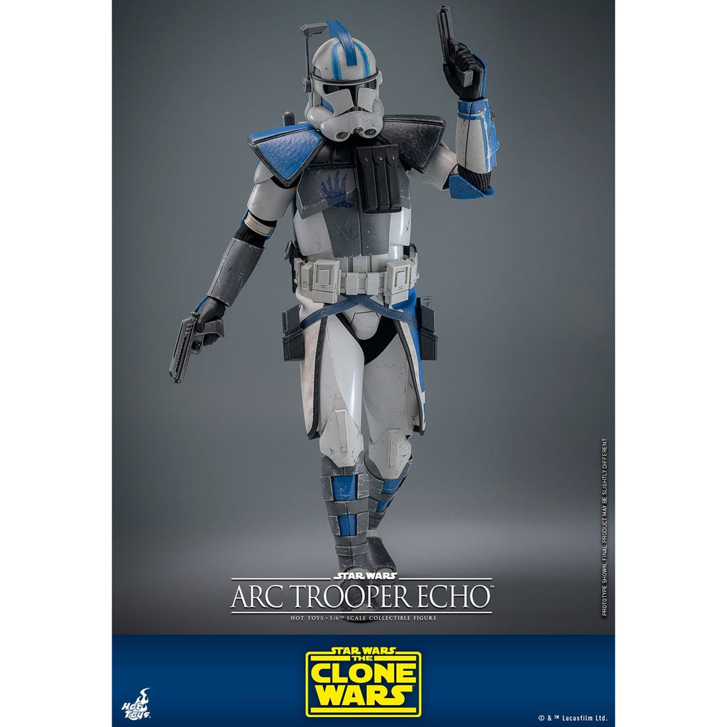 Produktbild Star Wars: The Clone Wars - Arc Trooper Echo Actionfigur 1:6