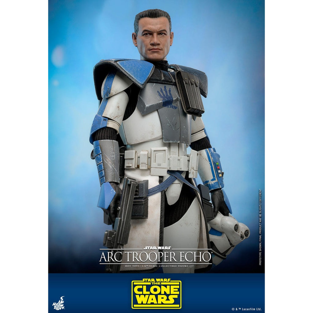 Produktbild Star Wars: The Clone Wars - Arc Trooper Echo Actionfigur 1:6