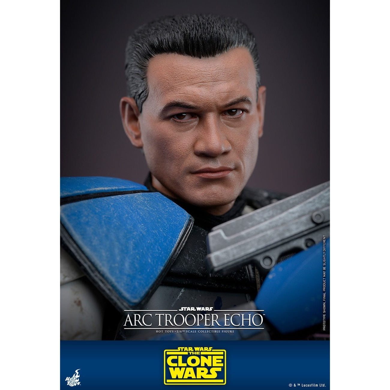 Produktbild Star Wars: The Clone Wars - Arc Trooper Echo Actionfigur 1:6