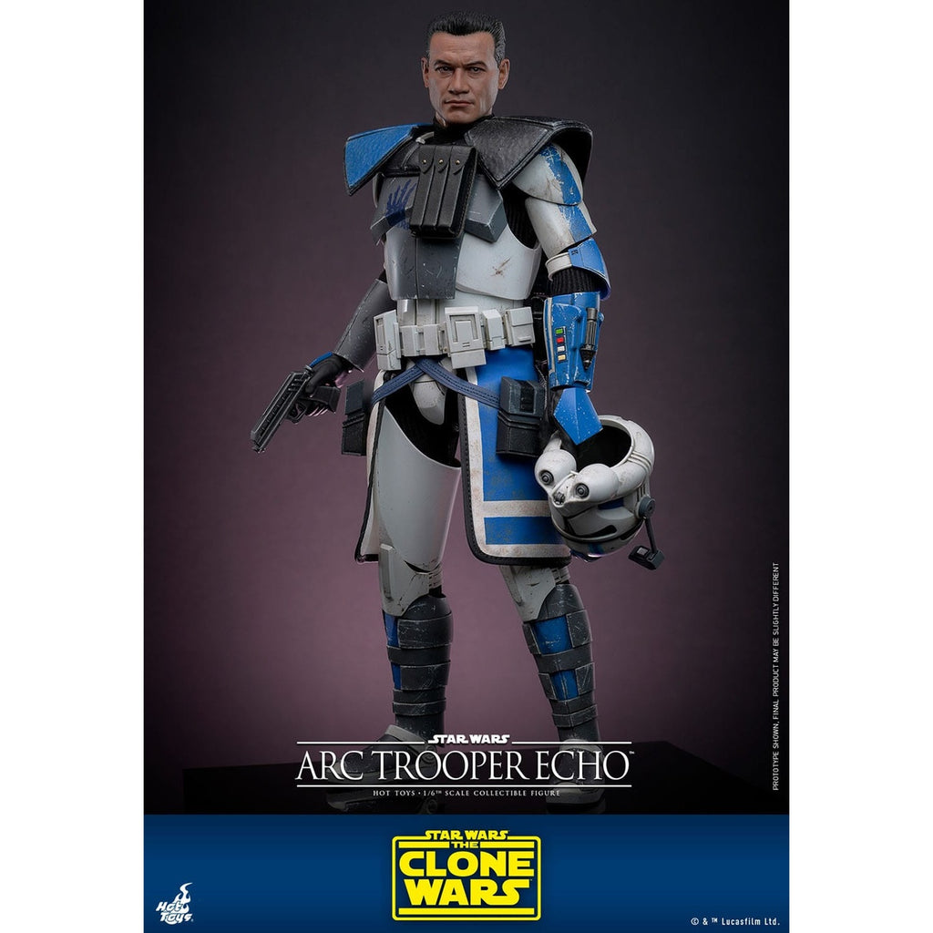 Produktbild Star Wars: The Clone Wars - Arc Trooper Echo Actionfigur 1:6