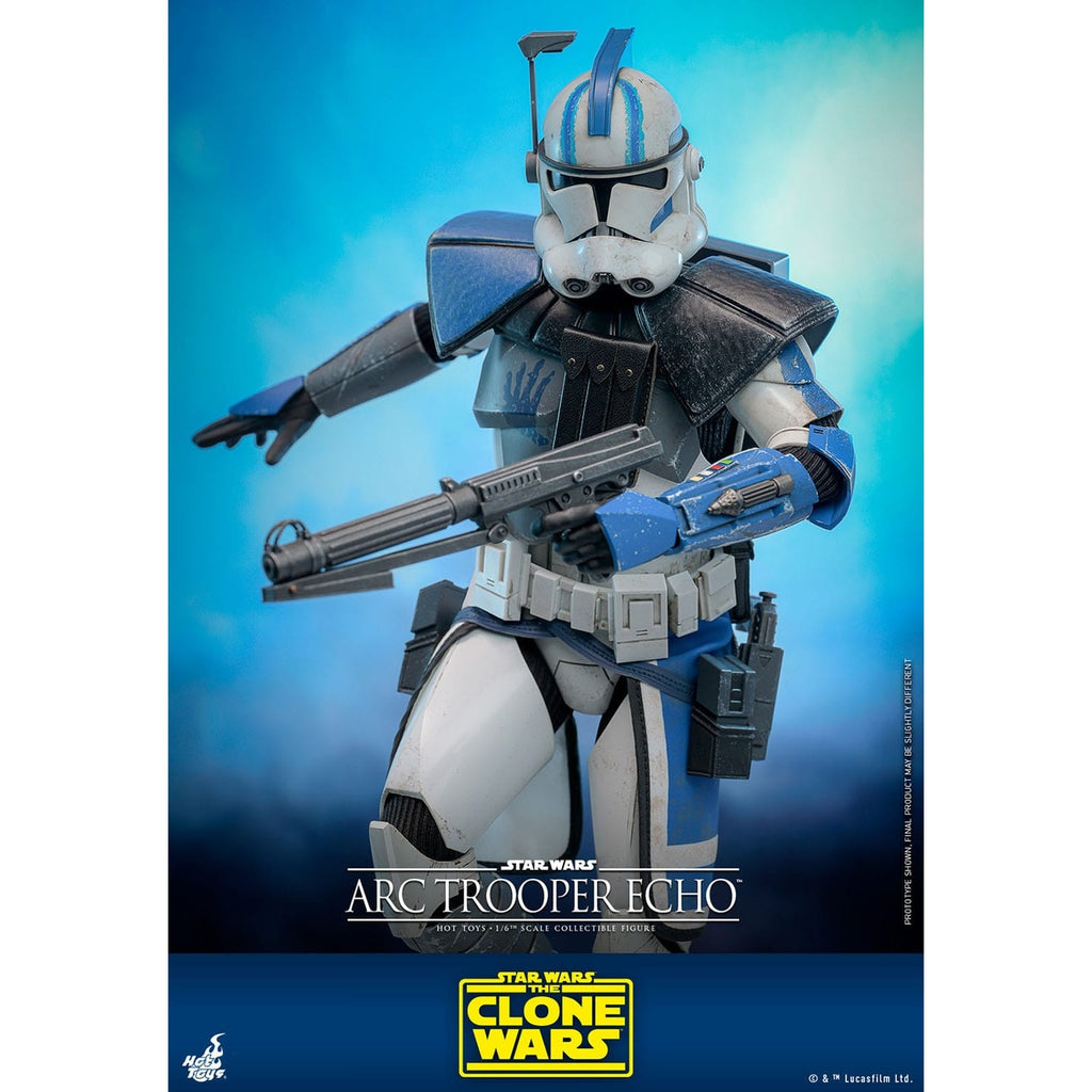 Produktbild Star Wars: The Clone Wars - Arc Trooper Echo Actionfigur 1:6