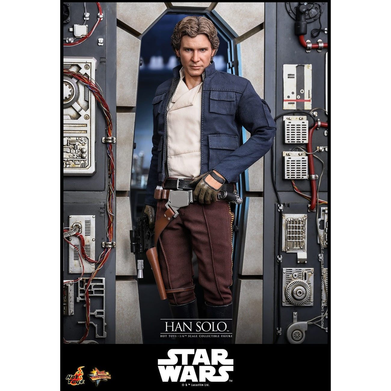 Produktbild Star Wars Episode V - Han Solo Masterpiece Actionfigur 1:6