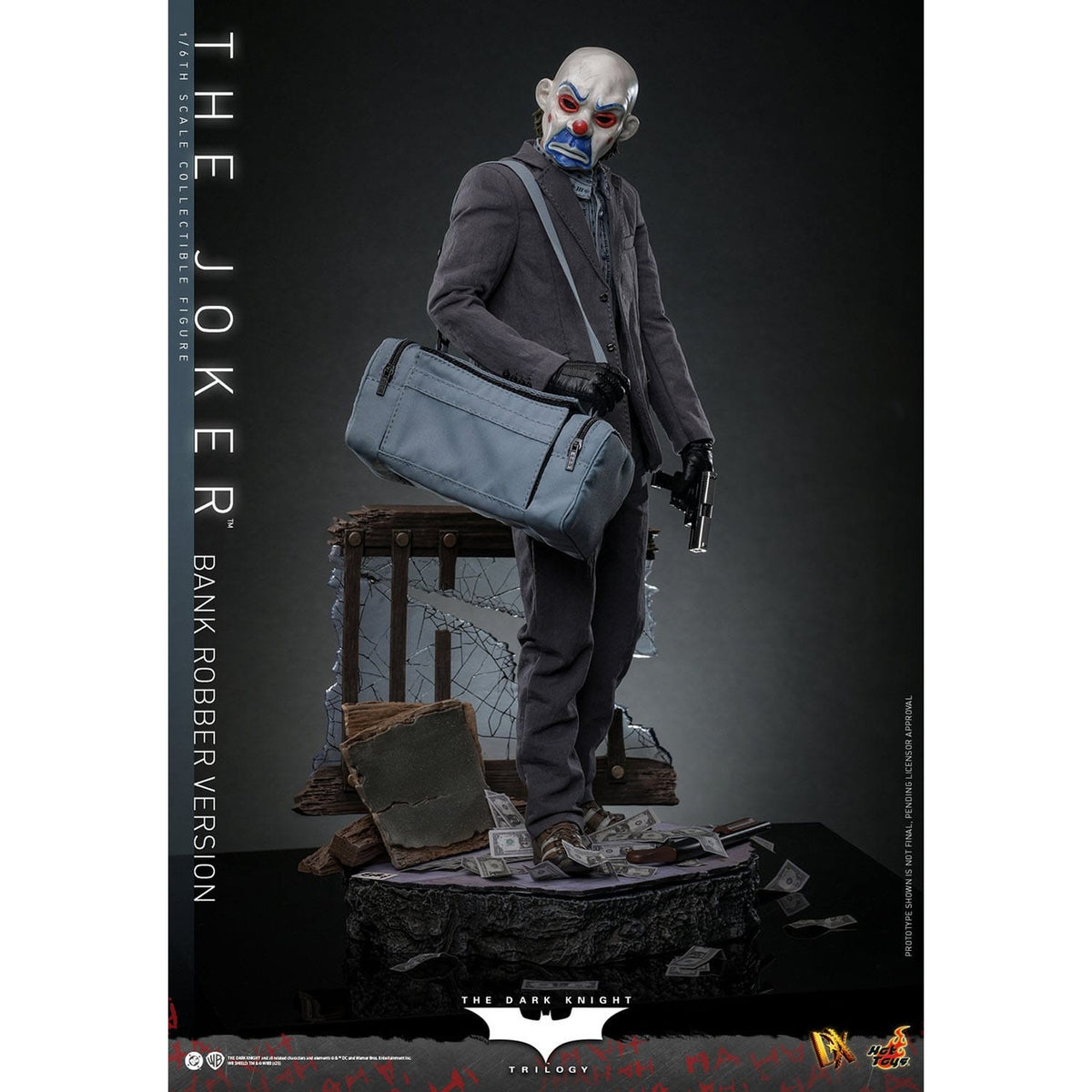 Produktbild The Dark Knight - The Joker Actionfigur 1:6 Bank Robber Version