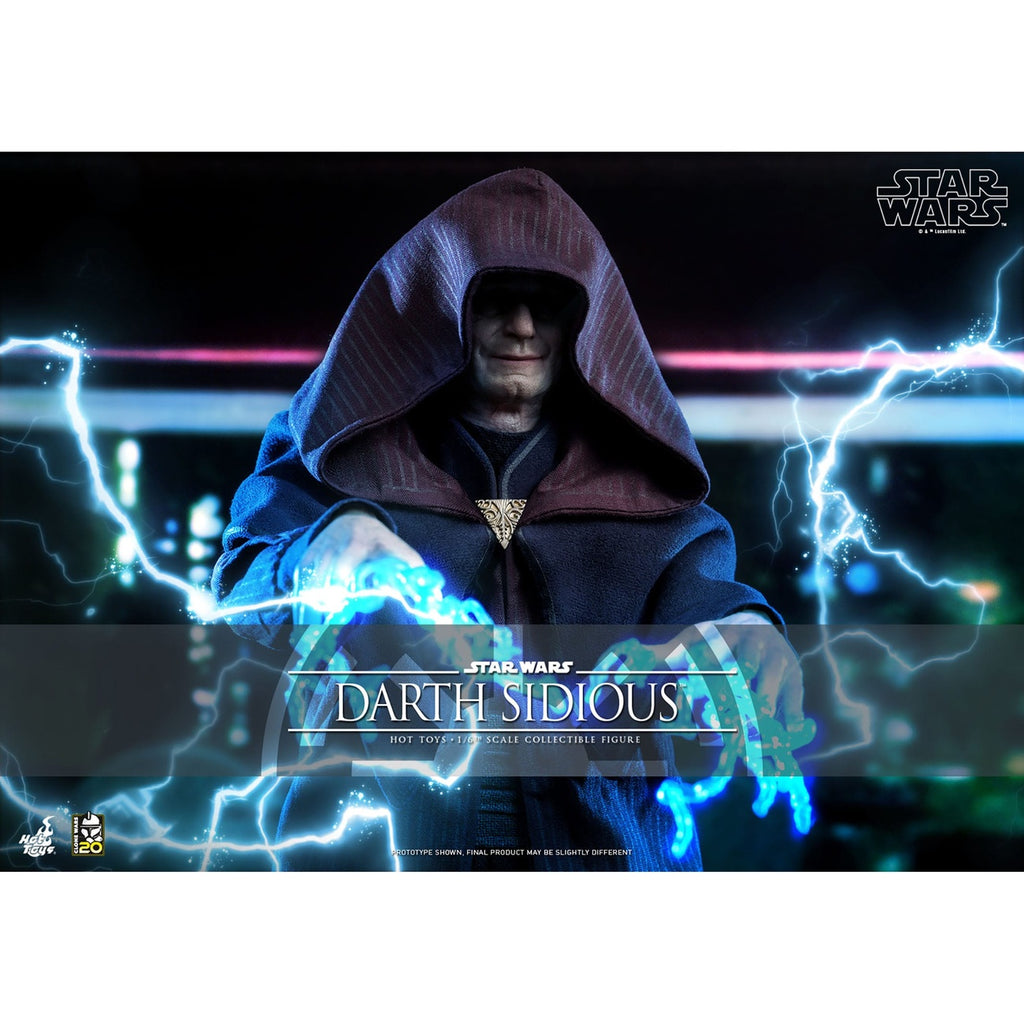 Produktbild Star Wars: The Clone Wars - Darth Sidious Actionfigur 1:6