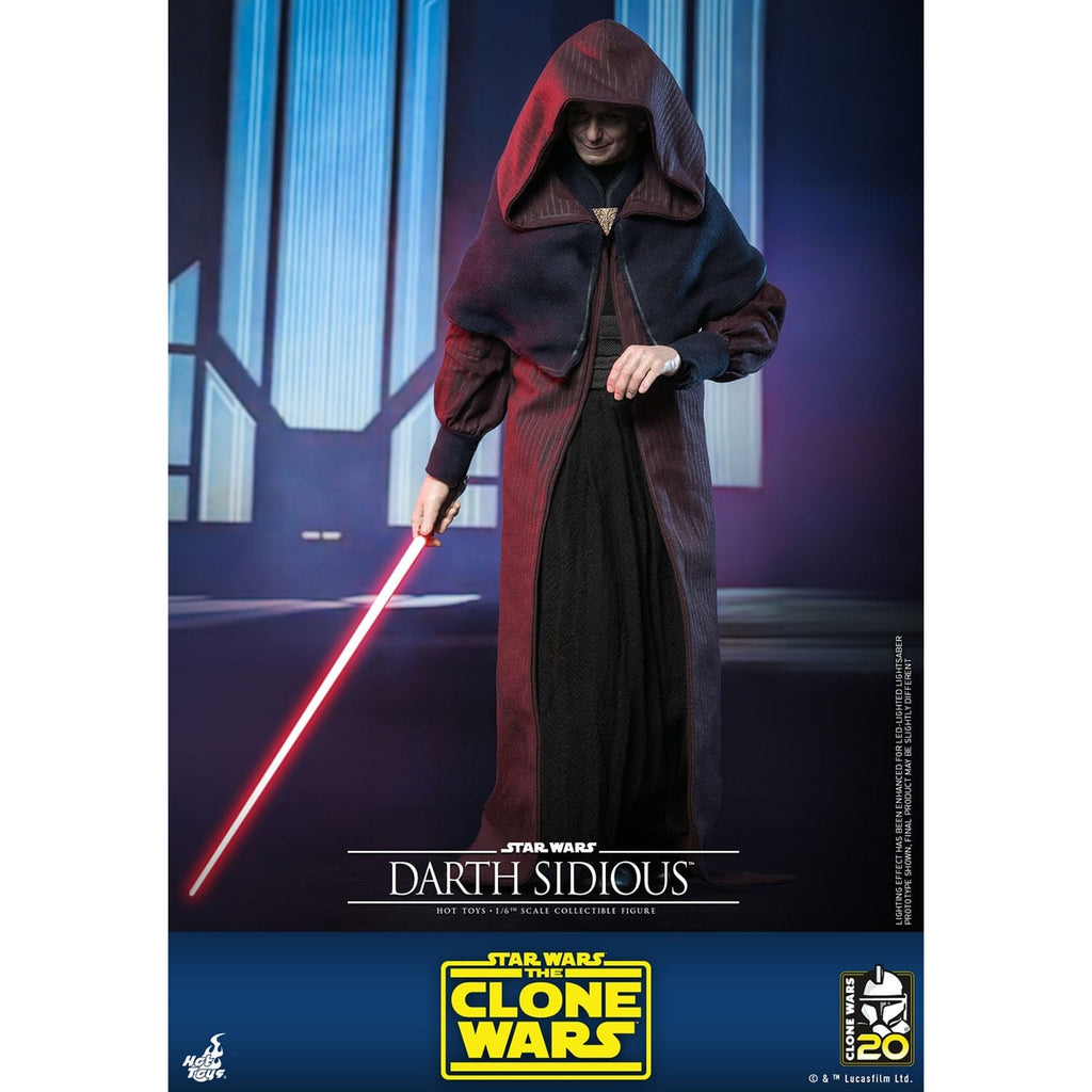 Produktbild Star Wars: The Clone Wars - Darth Sidious Actionfigur 1:6