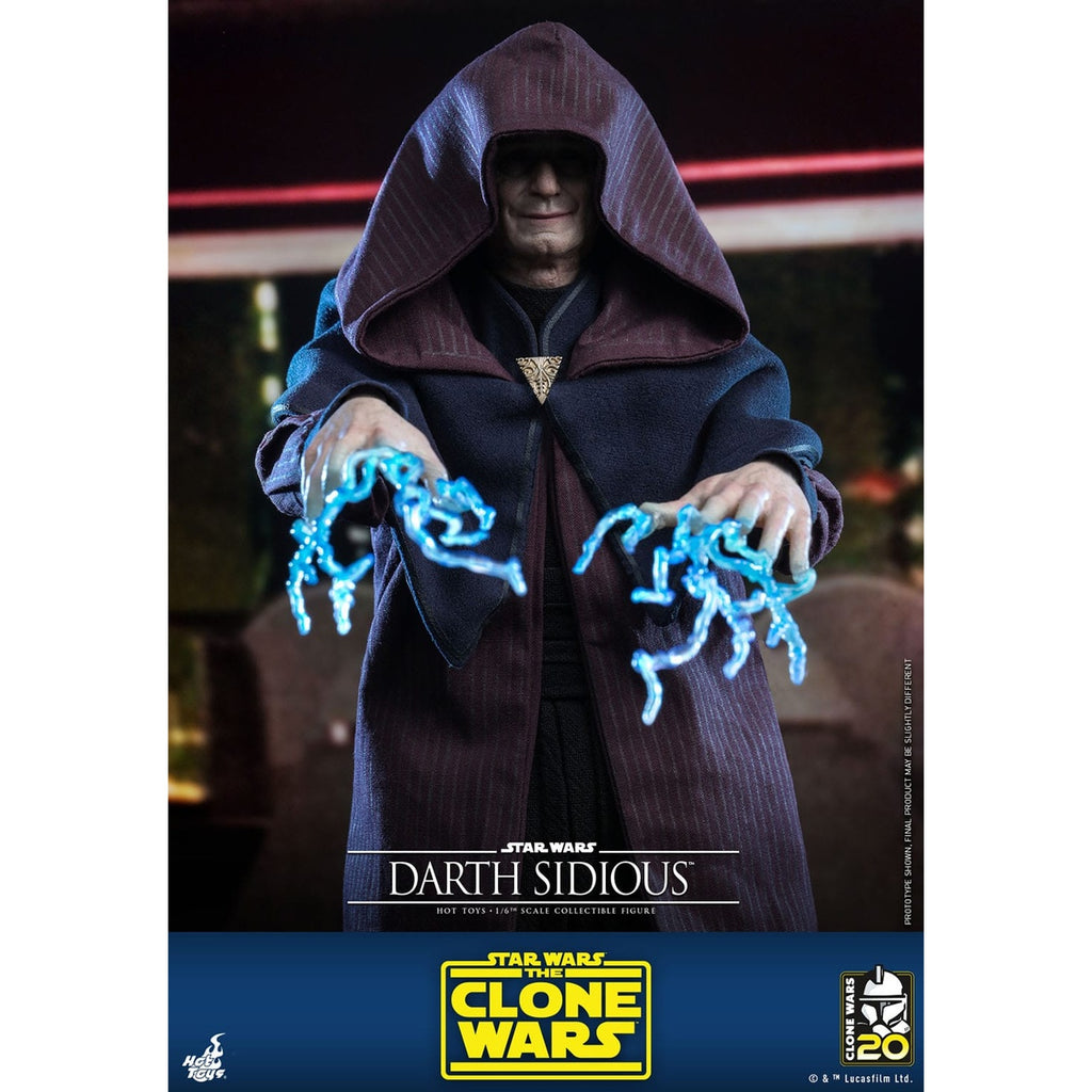 Produktbild Star Wars: The Clone Wars - Darth Sidious Actionfigur 1:6