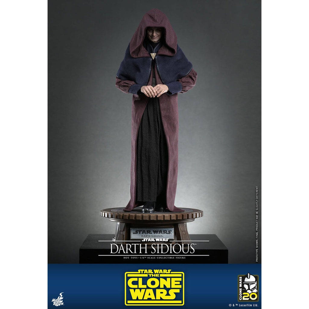 Produktbild Star Wars: The Clone Wars - Darth Sidious Actionfigur 1:6