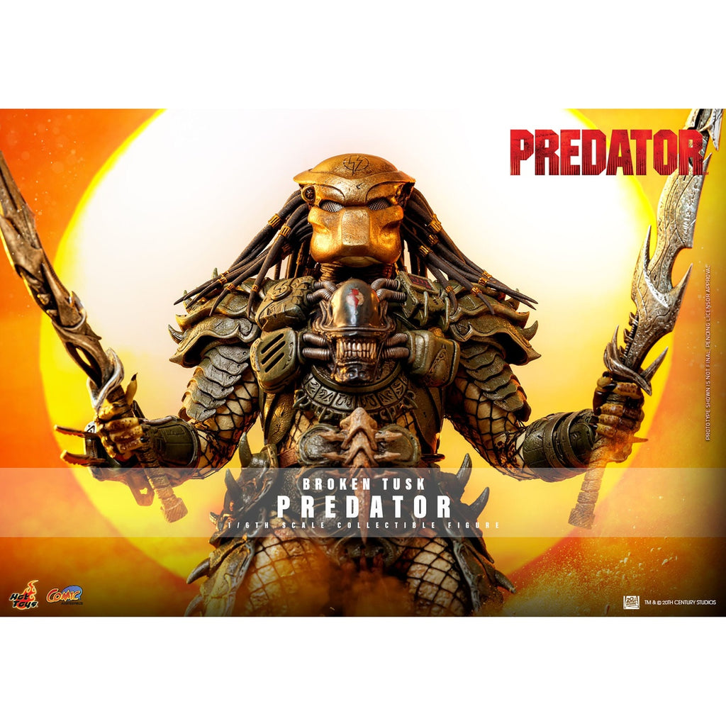 Image produit Alien vs Predator - Figurine d’exception Broken Tusk Predator 1:6