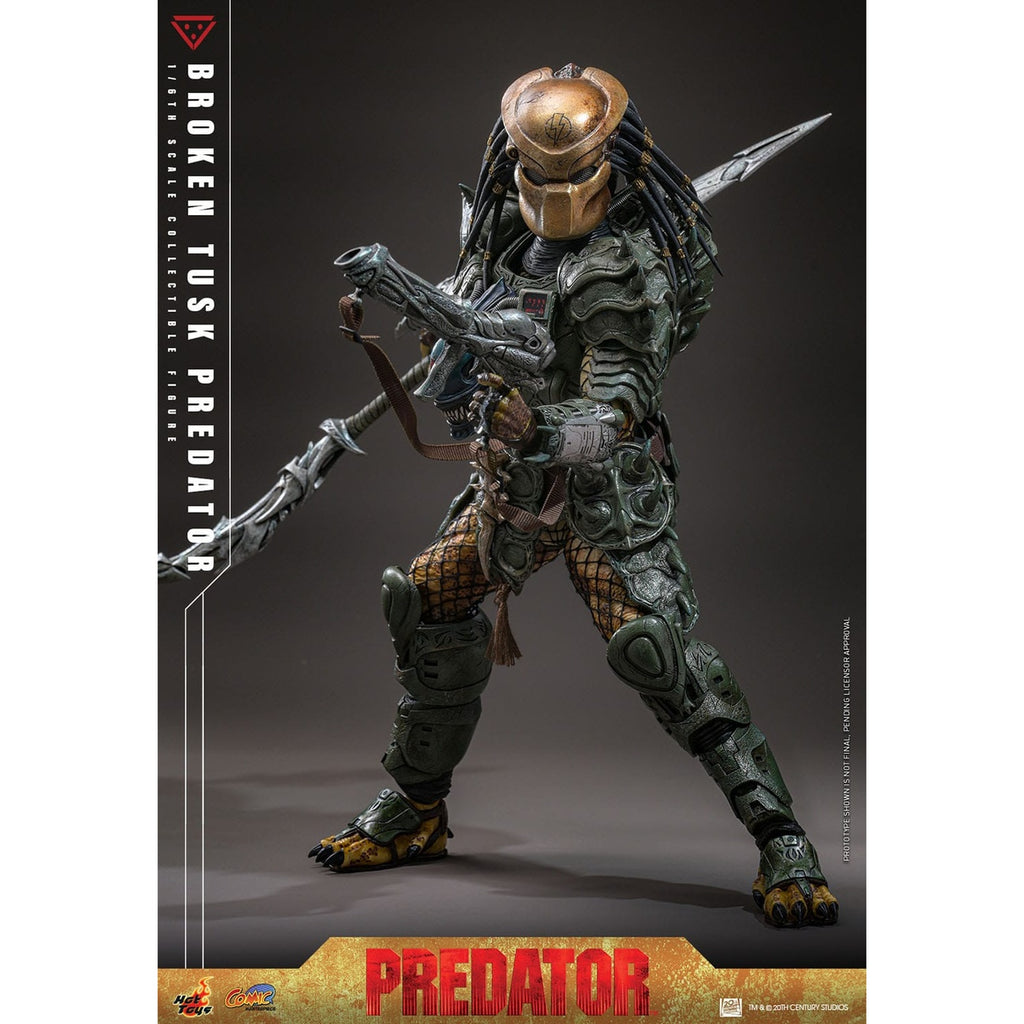 Image produit Alien vs Predator - Figurine d’exception Broken Tusk Predator 1:6
