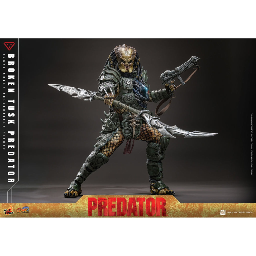 Image produit Alien vs Predator - Figurine d’exception Broken Tusk Predator 1:6