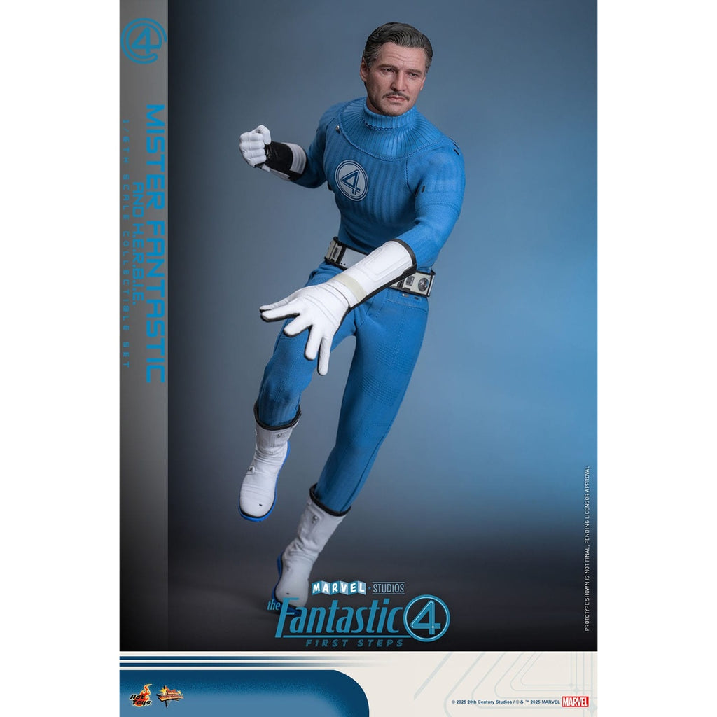 Product image The Fantastic Four - Mister Fantastic & H.E.R.B.I.E. Masterpiece Action Figure Set 1:6