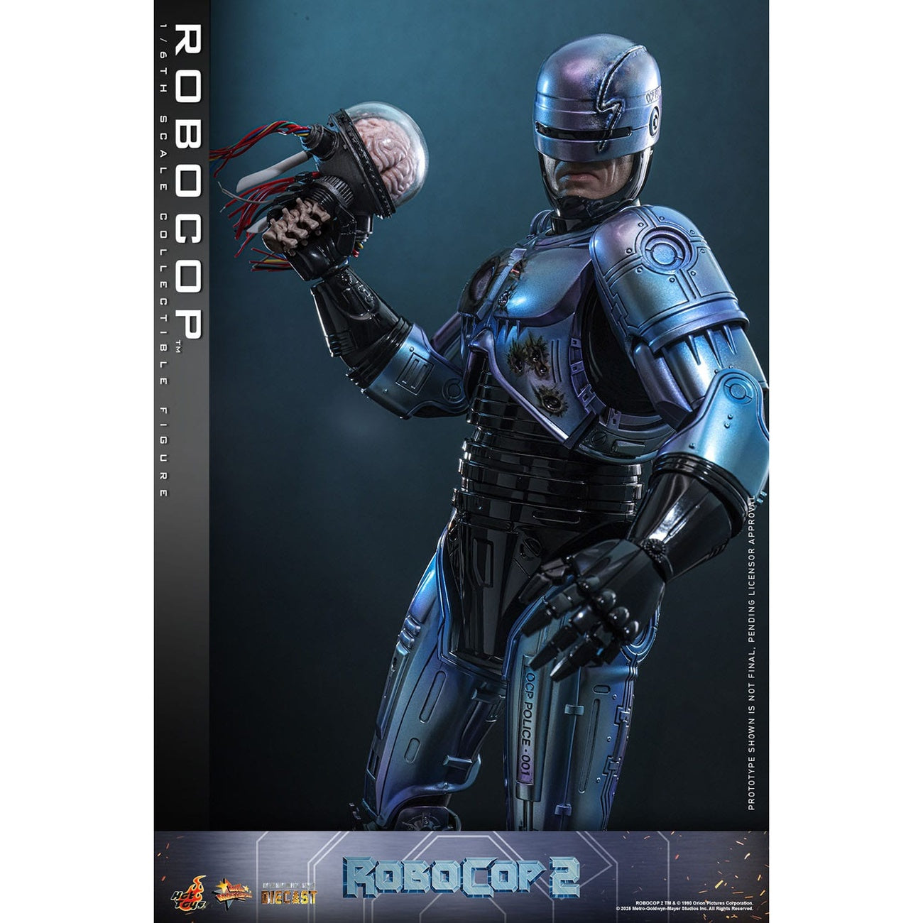 Produktbild RoboCop Masterpiece Diecast Actionfigur 1:6 - RoboCop 2