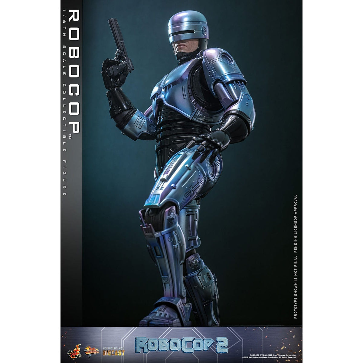 Produktbild RoboCop Masterpiece Diecast Actionfigur 1:6 - RoboCop 2