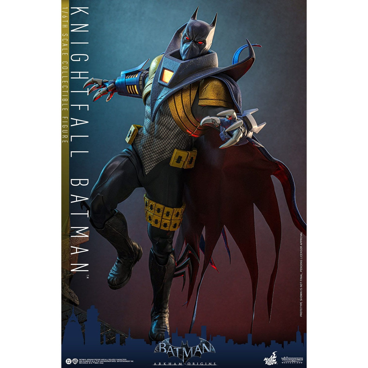 Produktbild Batman: Arkham Origins - Knightfall Batman Masterpiece Actionfigur 1:6