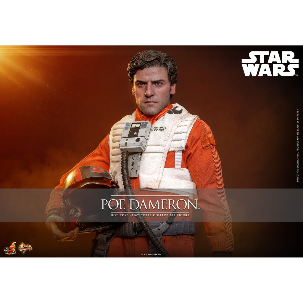 Image produit Star Wars - Figurine articulée Poe Dameron 1:6