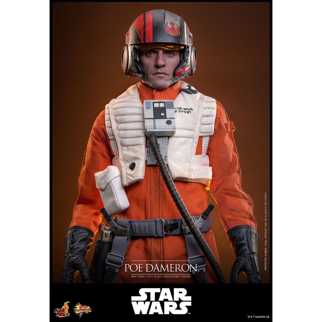 Image produit Star Wars - Figurine articulée Poe Dameron 1:6