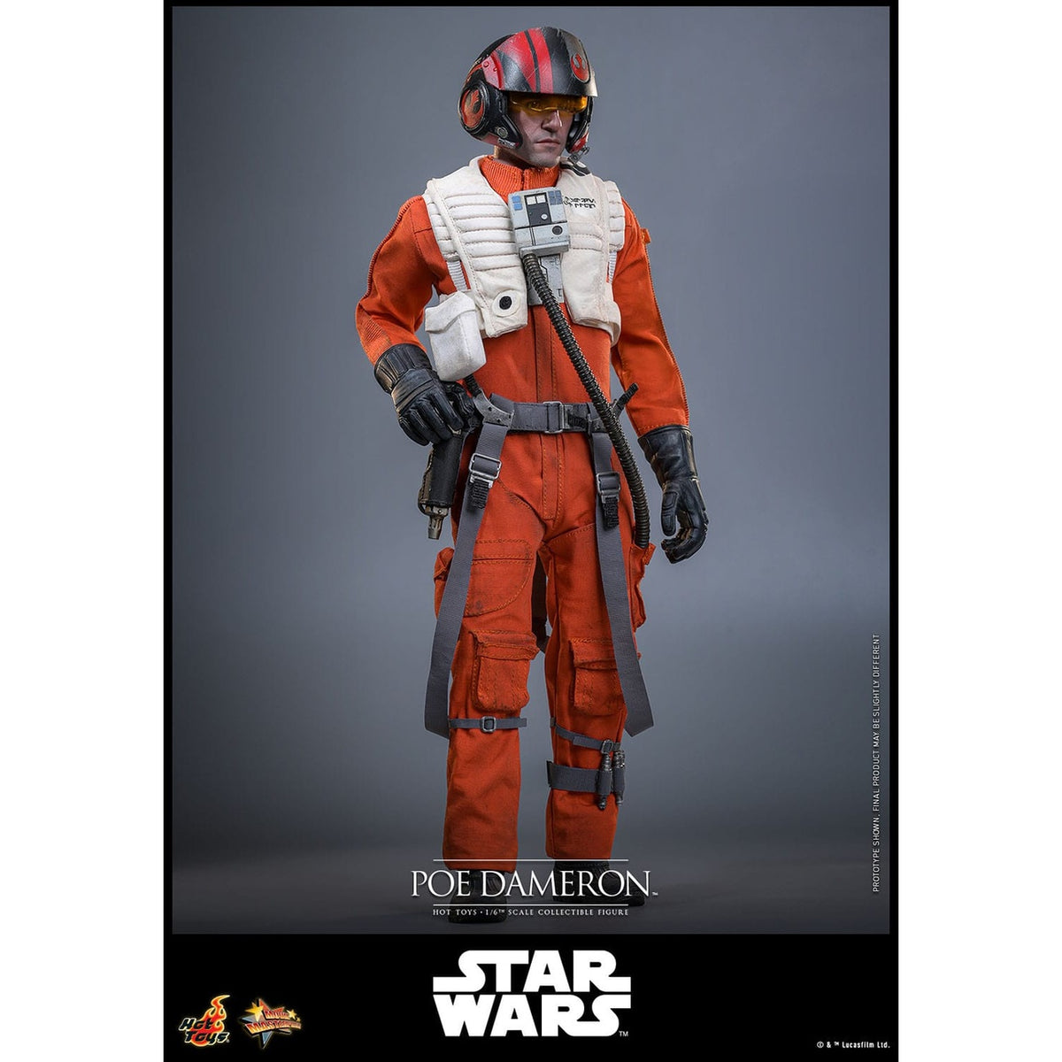 Image produit Star Wars - Figurine articulée Poe Dameron 1:6