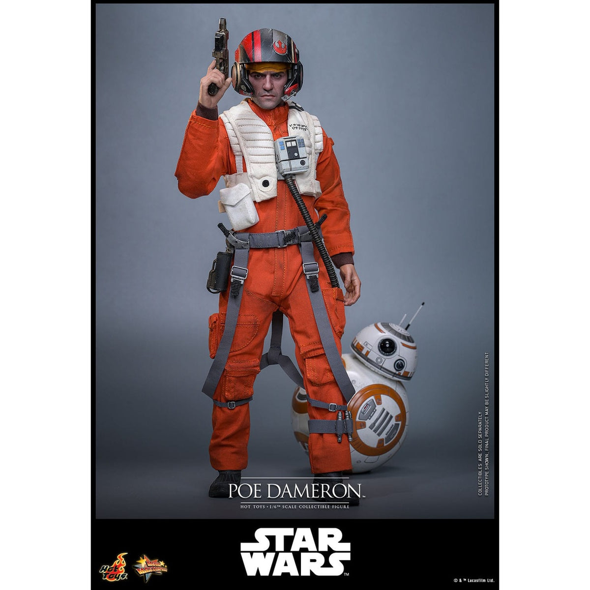 Image produit Star Wars - Figurine articulée Poe Dameron 1:6