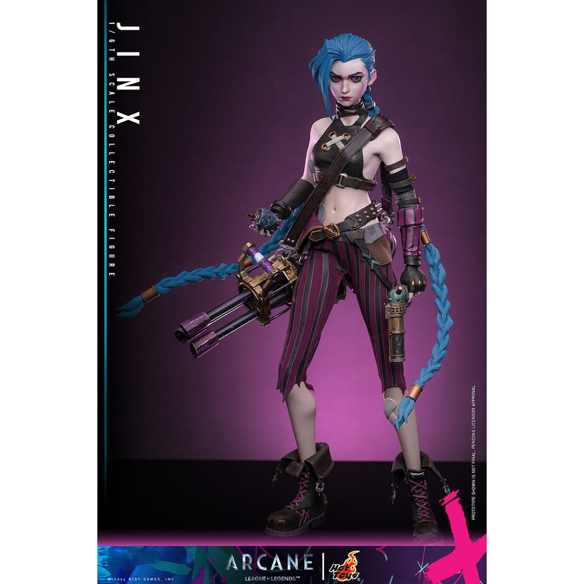 Immagine del prodotto League of Legends: Arcane - Action figure Jinx 1:6