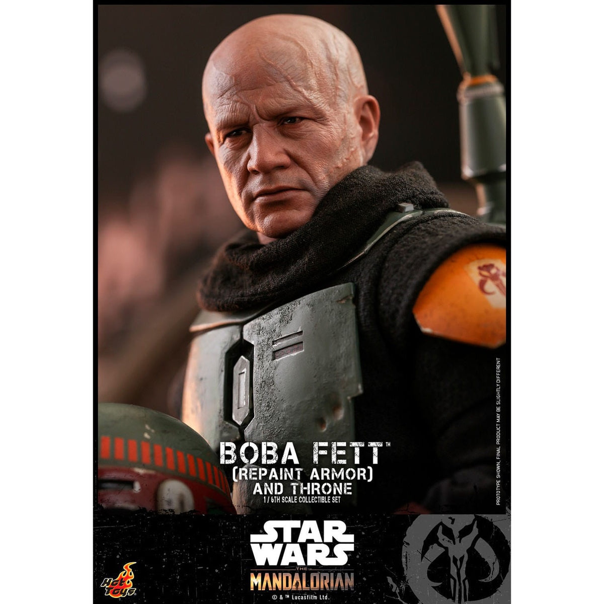Immagine del prodotto Star Wars: The Mandalorian - Action figure Boba Fett 1:6 Repaint Armor and Throne Special Edition
