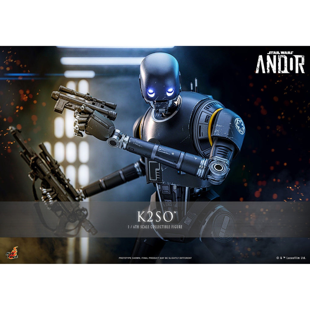 Image produit Star Wars : Andor – Figurine articulée K-2SO échelle 1:6