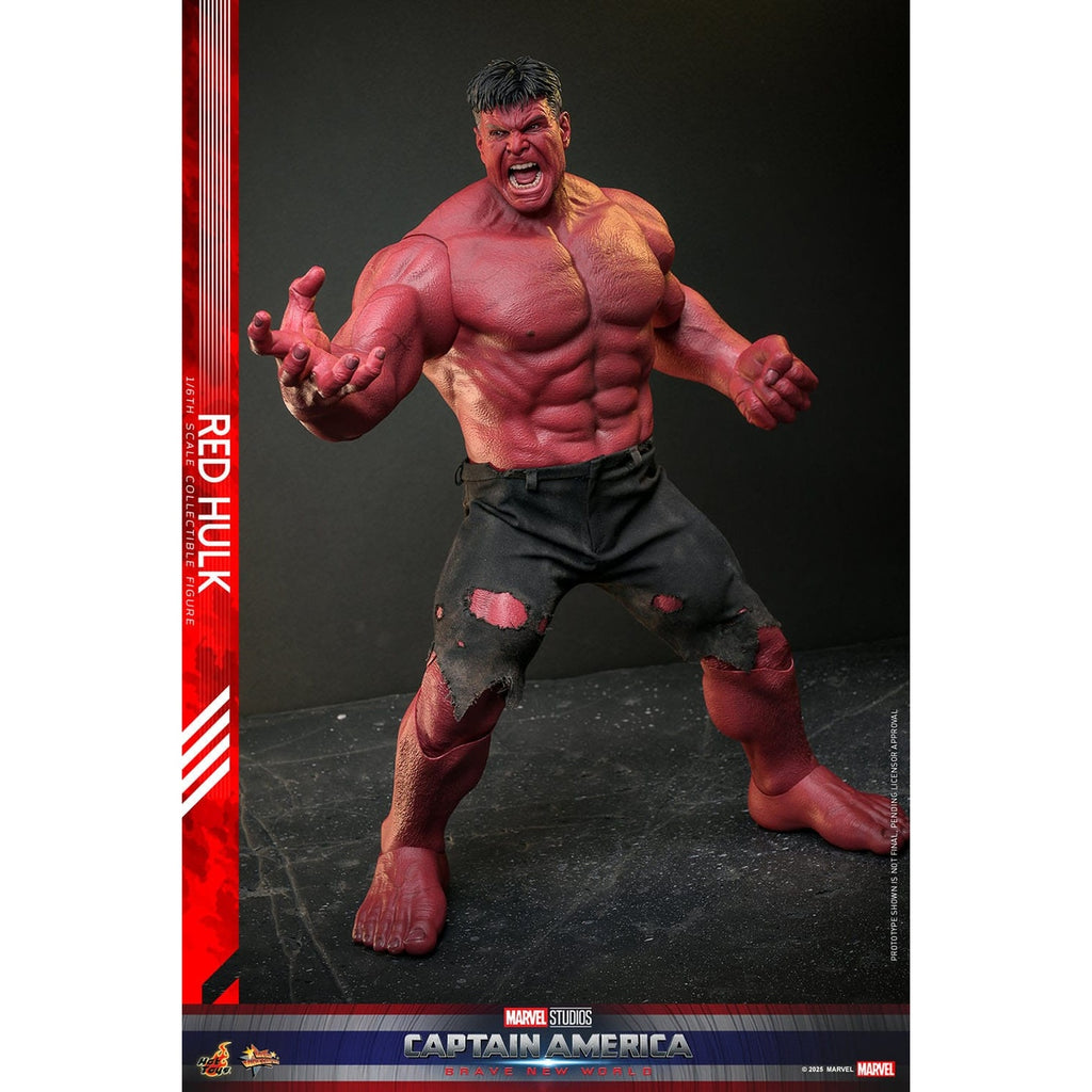 Produktbild Captain America: Brave New World - Red Hulk Masterpiece Actionfigur 1:6