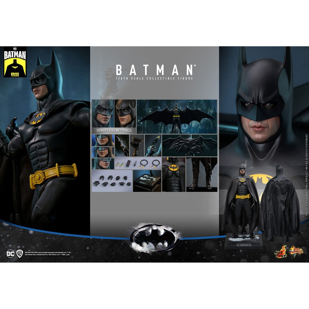 Produktbild Batman v Superman: Dawn of Justice - Batman Masterpiece Actionfigur 1:6