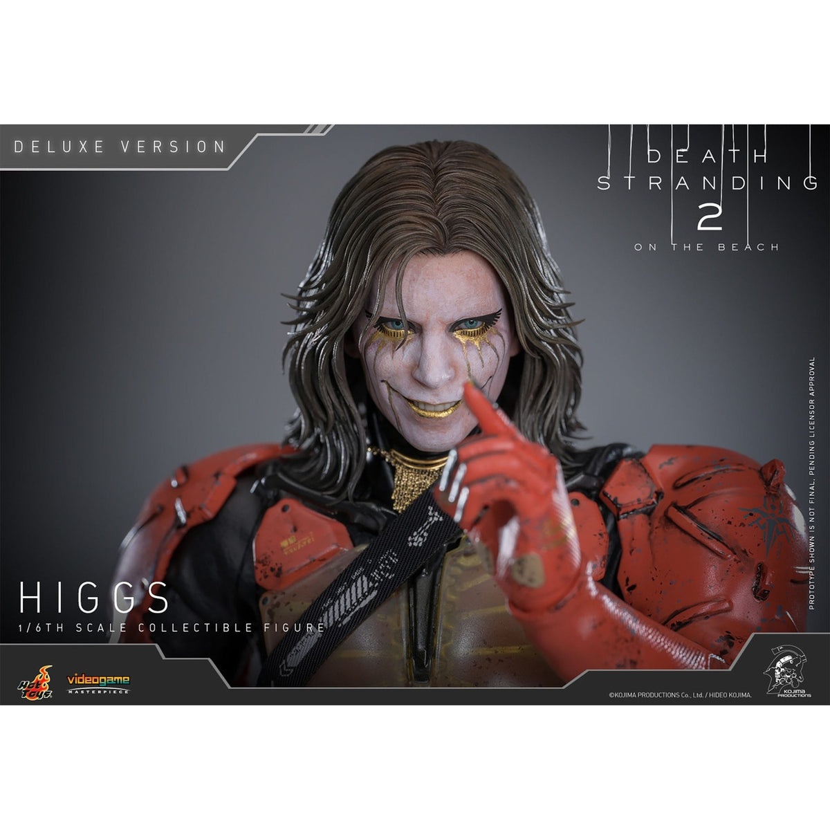 Produktbild Death Stranding 2: On the Beach - Higgs Masterpiece Actionfigur 1:6 Deluxe Version