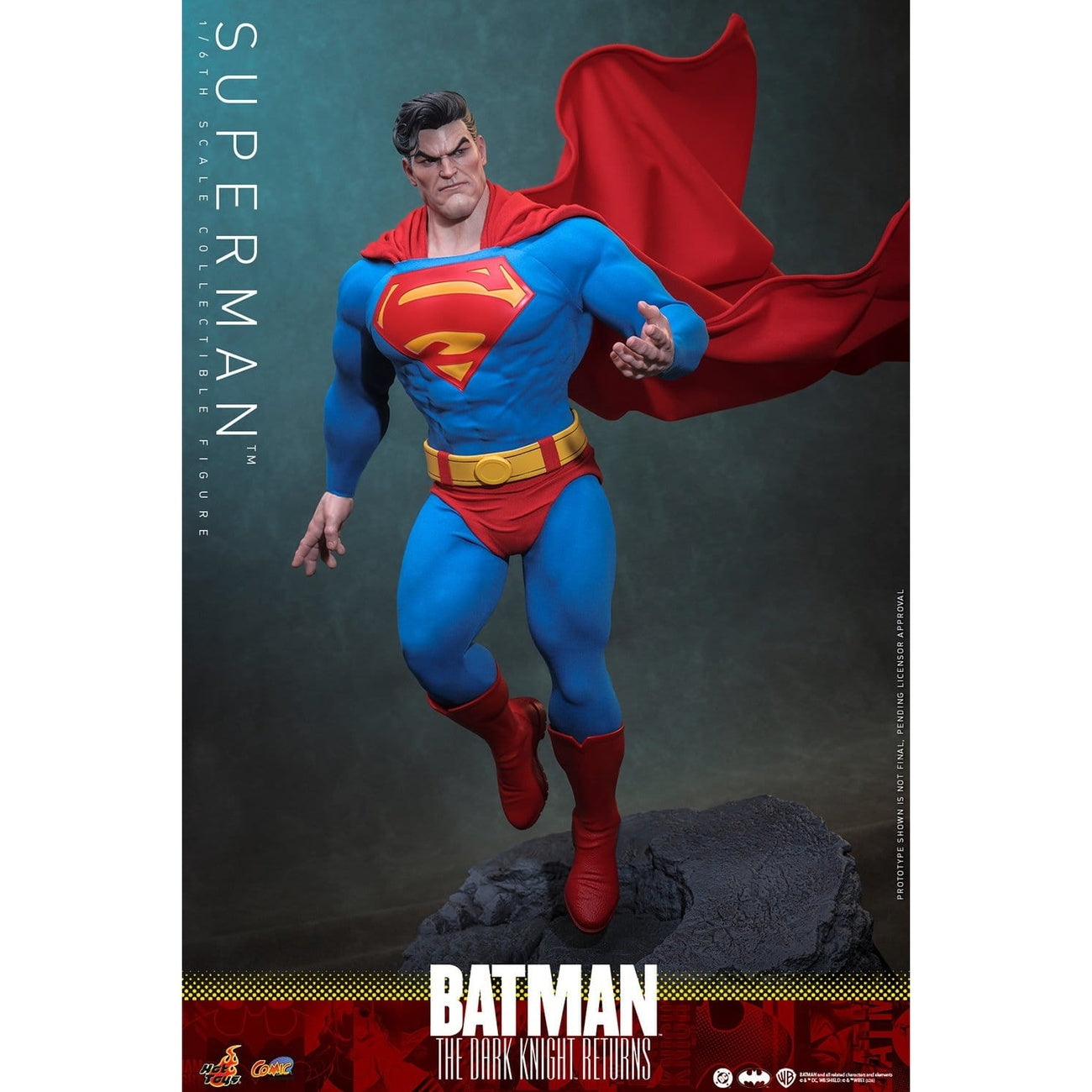 Image produit Batman: The Dark Knight Returns - Superman figurine d’action Masterpiece 1:6