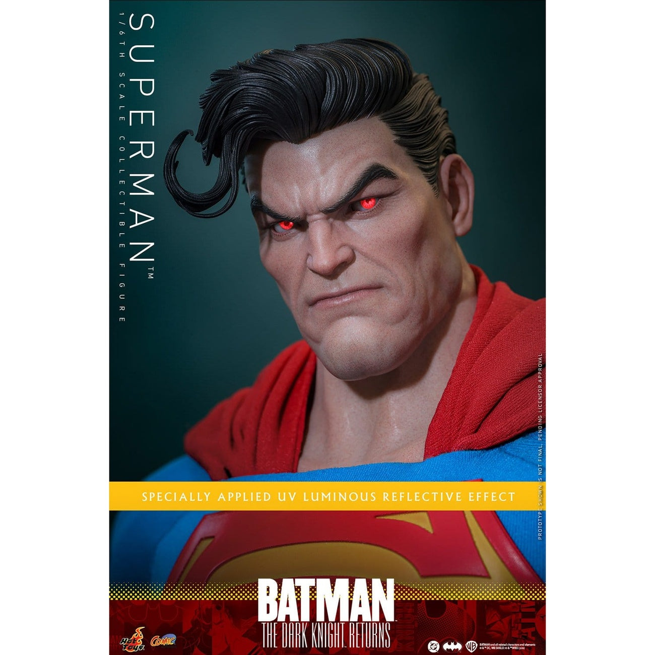 Image produit Batman: The Dark Knight Returns - Superman figurine d’action Masterpiece 1:6