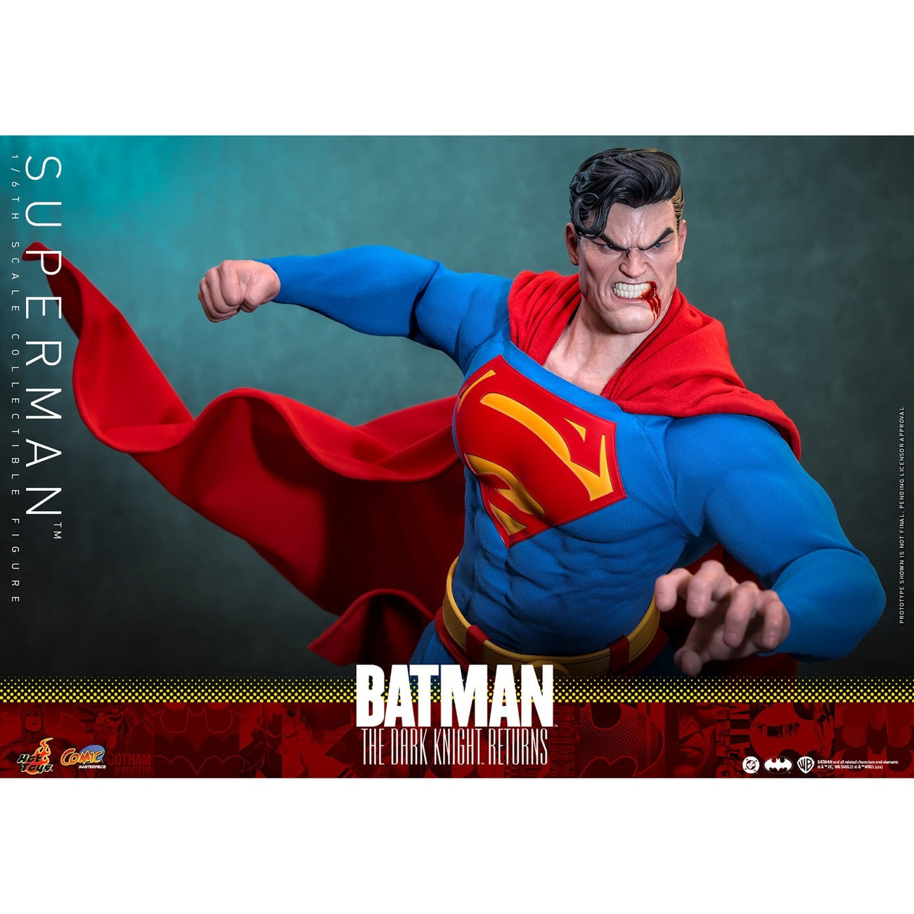 Image produit Batman: The Dark Knight Returns - Superman figurine d’action Masterpiece 1:6