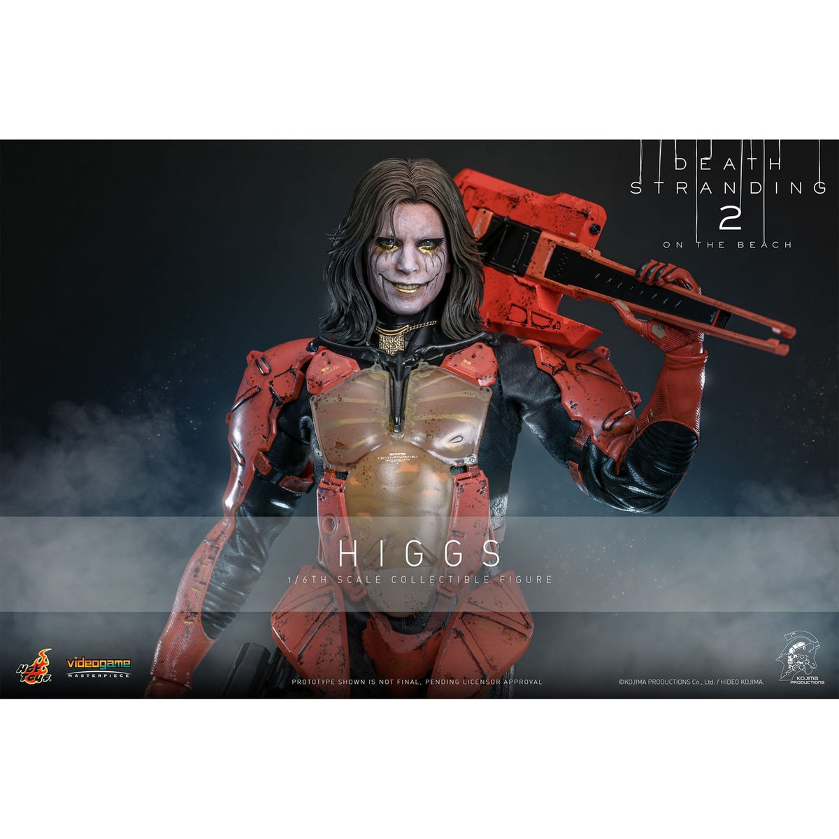 Immagine del prodotto Death Stranding 2: On the Beach – Higgs Masterpiece action figure 1:6
